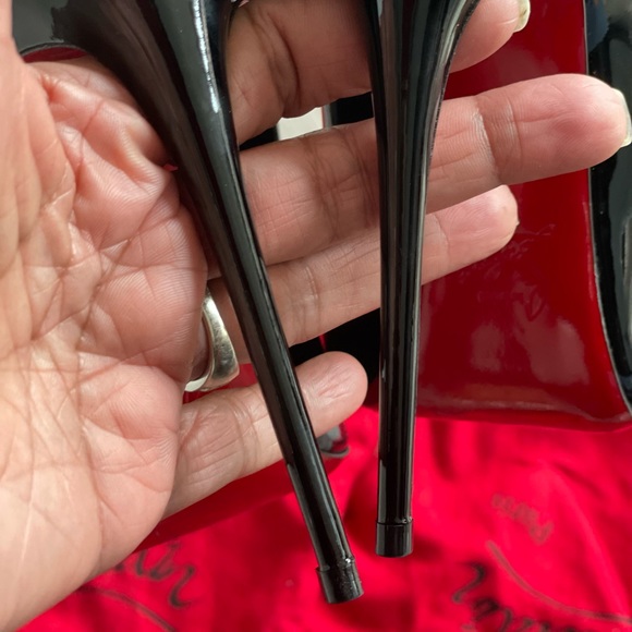 Beautiful black patent leather stiletto! - Picture 3 of 4